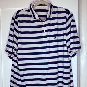 Men's Polo Ralph Lauren Golf RLX Stripped Polo Size Large